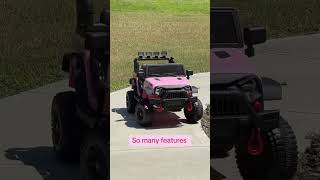 Pink Jeep How Did She React When We Bought Her A Pink Car [upl. by Athal42]