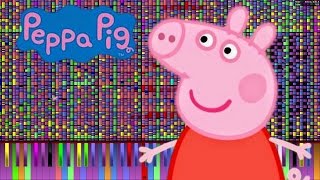 IMPOSSIBLE REMIX  Peppa Pig Theme Song  Piano Cover [upl. by Peedsaj]