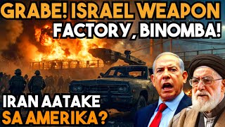 GRABE na TO ISRAEL ARMS FACTORY INATAKE AMERIKA AATAKEH1N NG IRAN sa ARAW ng EL3CTION [upl. by Richers91]