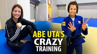 Crazy Judo Training of Modern Judo Queen Abe Uta [upl. by Tyra158]