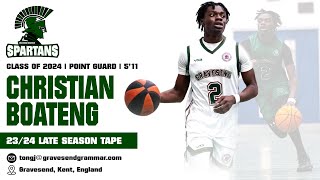 Christian Boateng 202324 Late Season Recruitment Tape [upl. by Cacia]