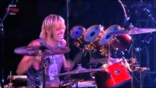 Foo Fighters  Exhausted Live at Reading Festival 2012 [upl. by Colp887]