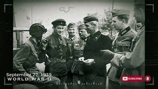 WW2  September 22 1939 The GermanSoviet Parade in BrestLitovsk and the Collapse of Poland [upl. by Ysirhc]