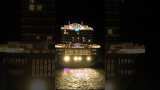 PampO Cruises Iona Cruise Ship Night Tour [upl. by Akcirred124]