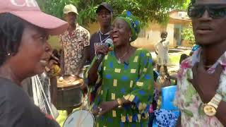 Sierra Leone culture music  Aime Kallon and Dance Troupe [upl. by Qiratla455]