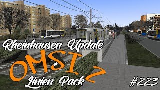 OMSI2 223 HD Rheinhausen Update  Linien Pack  Lets Play Omsi 2 [upl. by Enajaras9]