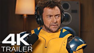 DEADPOOL 3 quotWolverine Tries Podcastingquot Trailer 2024 Deadpool amp Wolverine Movie Clip 4K [upl. by Ronyam146]