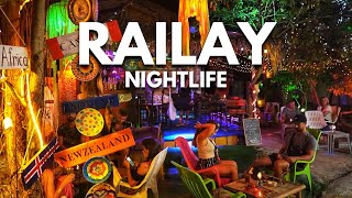 Railay Walking Street at Night  Dining and Nightlife  Krabi Thailand 2023 [upl. by Peh]