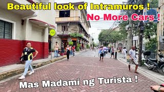 Amazing transformation of Intramuros Manila  Now Walkable and Modern look [upl. by Humfrey]