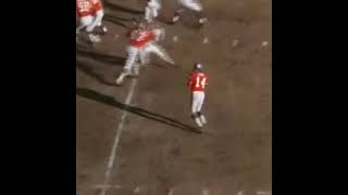 19691214 cincinnatibengals  denverbroncos John Embree 37yard touchdown pass from Pete Liske [upl. by Kalb752]