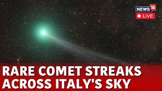 Comet A3 LIVE Visuals  Live View Of The LongAwaited Comet C2023 A3 In Maremma in Italy  N18G [upl. by Marybelle927]