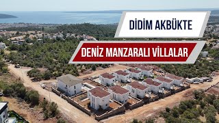 Didim Akbükte Deniz Manzaralı Satılık Villalar [upl. by Oker]