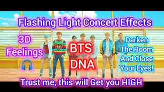 BTS  DNA Concert Effects  BTS Concerts  Kpop Songs  Flashlight edit KpopVibeZoneOfficial [upl. by Nazay]