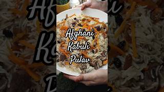 Afghani Kabuli Pulav tastyfood afghanifood tastypulao yummy trending delicious easyrecipe [upl. by Melentha50]