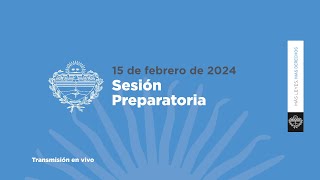 🔴EN VIVO  Legislatura de Jujuy  SESIÓN PREPARATORIA 15022024 [upl. by Okoyk422]