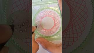 Drawing spirograph 🧡😊 spirograph satisfying shorts usa2024 art [upl. by Hsatan77]