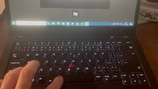 Turning On Keyboard Backlight Lenovo ThinkPad T14 [upl. by Ennaihs]