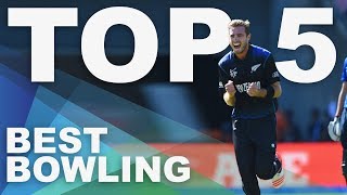 The Best Bowling Figures at the 2015 Cricket World Cup  ICC Cricket World Cup [upl. by Schaeffer]