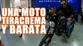 MOTO TIRACREMA Y BARATA y con PROMOCIÓN [upl. by Ezarras]