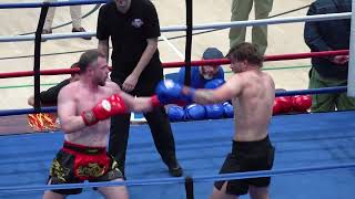 Fight 10  Sean Cartland Team Parks Muay Thai v Shaun Chapman Elite Korean Kickboxing [upl. by Ssepmet795]