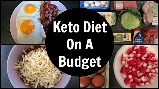 Keto Diet On A Budget  Food Haul Prep and Meal Ideas [upl. by Stetson]