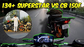 Superstar 200 Vs cb 150 f Vs Infinity 150 Drag Race [upl. by Manoop]