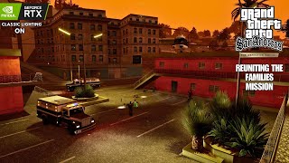 GTA San Andreas Definitive Edition Mission 25  Reuniting the Families CLM PC Gameplay [upl. by Zacks444]