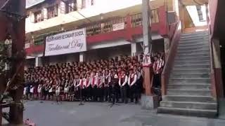 Mizo song sung by Naga Students [upl. by Ahk31]