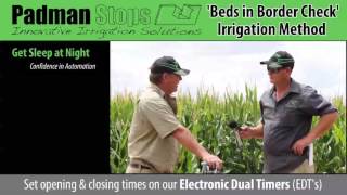 Pipe ThrutheBank or Beds in Border Check Irrigation method explained [upl. by Eatnhoj54]