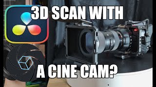 Can you 3D scan with a cinema camera RealityCapture is now FREE [upl. by Darraj]