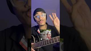 Ishq Guitar Lesson  3 Open Chords  Easy For Beginners shorts [upl. by Anitirhc]