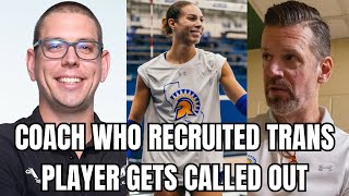 SJSU Coach Blasts Former Coach For Distancing Himself from Debate  Brooke Slusser Speaks Up [upl. by Alekim]