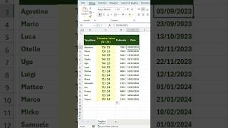 Calcola il trimestre di una data con Excel planetexcel [upl. by Beata]