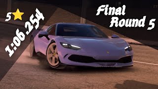 OC 5⭐  106254  Ferrari 296 GTB Grand Prix  Final Round 5  Pantheon Split   Asphalt 9 [upl. by Ttihw437]