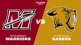 4 Muskego vs 1 Franklin  2024 WIAA Football  Level 2 Playoffs [upl. by Eelam]