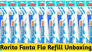 Rorito FANTA FLO Ball Pen Refill Unboxing [upl. by Petigny]