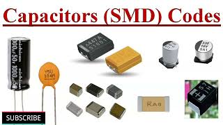 Capacitor and SMD Capacitor Codes Explained with Examples [upl. by Atiuqihc150]