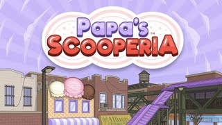 Papas ScooperiaFull Gameplay [upl. by Arte]