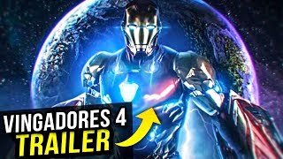 TRAILER VINGADORES 10 COISAS QUE VOCÊ NÃO VIU [upl. by Adiel]