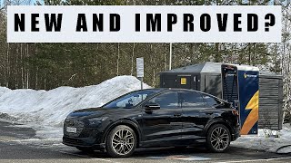 NEW Audi Q4 Sportback 45 ETron Quattro  Range Test [upl. by Cilka]