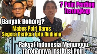 Dinilai Berbohong Toni RM Minta Mabes Polri Segera Periksa Iptu Rudiana Tarohannya Institusi Polri [upl. by Gardie]