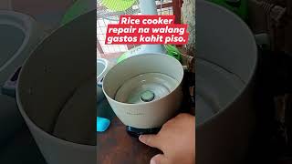 How to repair rice cooker repair diy jessrepairtv [upl. by Airednaxela178]