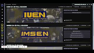 IEN LeagueOS Registration Help [upl. by Kus149]