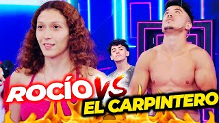 ¡ROCÍO 🆚 EL CARPINTERO 🦾 UNA BATALLA IMPERDIBLE [upl. by Idnod]