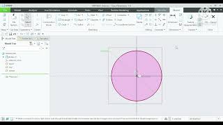 How to use Creo parametric 70 to model a Sphere ⚫ [upl. by Oona]