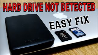 External Hard Drive Not Showing Up in Mac Disk Utility How To Fix [upl. by Sivolc]