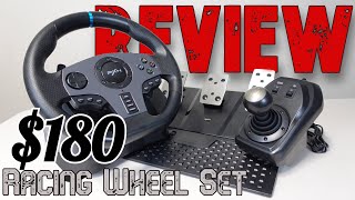 PXN V9 Racing Wheel Set Review  A Lot for a Little [upl. by Atiuqet896]