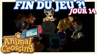 FIN DU JEU Animal Crossing New Horizons Switch  🔥 JOUR 14 [upl. by Dwight]