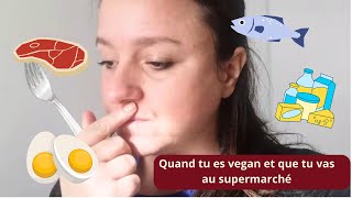 Comment manger vegan en supermarché Casino [upl. by Arreip526]