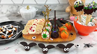 🎃9 NO BAKE LAST Minute HALLOWEEN Treats  HALLOWEEN RECIPES  DIY Easy HALLOWEEN Desserts [upl. by Anatole]